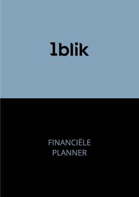 1blik Financiële planner (Paperback)
