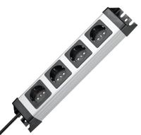 Kopp 226120010 Stekkerdoos Grijs, Zwart Randaarde stekker 1 stuk(s) - thumbnail