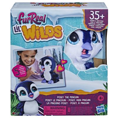 FurReal Friends Lil Wilds Posey de Pinguïn Knuffel + Geluid