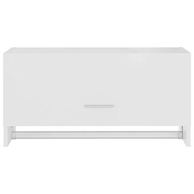 VidaXL Kledingkast 70x32,5x35 cm bewerkt hout wit VidaXL Kledingkast 70x32,5x35 cm bewerkt hout wit