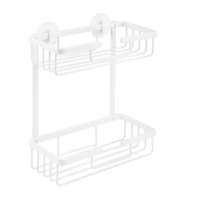 Doucherek Differnz Rechthoek 2 Laags 25x30x11.6 cm Wit Differnz Doucherek Differnz Rechthoek 2 Laags 25x30x11.6 cm Wit Differnz