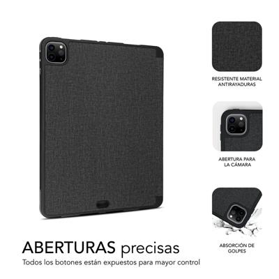 Tablet kap Subblim SUBCST-5SC351 iPad Pro 11" (1st, 2nd, 3rd Gen) Zwart - thumbnail