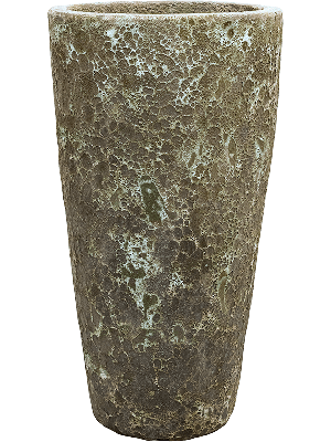 Lava Relic Jade partner hoge bloempot 35x65 cm