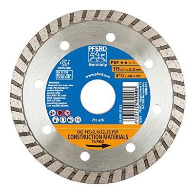 PFERD TOOLS 68011222 Dg Psf Diamanten doorslijpschijf Diameter 115 mm Boordiameter 22.23 mm 1 stuk(s)