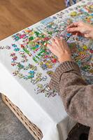 Jumbo Jan van haasteren legpuzzel - food truck festivals, 1500st. - thumbnail