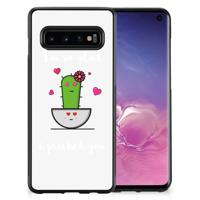 Samsung Galaxy S10 | Bumper Hoesje | Cactus Glad - thumbnail