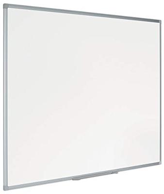 Bi-Office Earth magnetisch whiteboard, emaille bordoppervlak, geanodiseerd aluminium kader, ft 60x45 cm