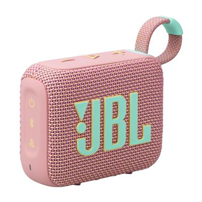 JBL Go 4 Bluetooth luidspreker Draagbaar, Stofdicht, Waterafstotend Pink