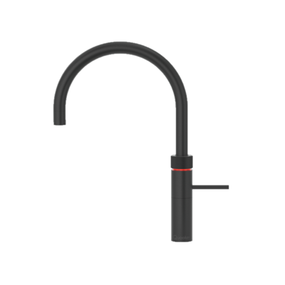 Quooker Fusion Round Mat Zwart met Combi Boiler