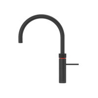 Quooker Fusion Round Mat Zwart met Combi Boiler - thumbnail