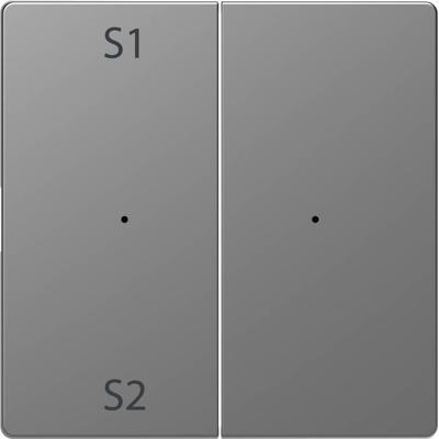 Merten MEG5226-6036 Wisselschakelaar Afdekking System Design RVS 1 stuk(s)