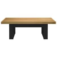 Salontafel NOAIN U-vormige poten 120x60x40 cm massief hout - thumbnail