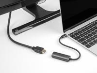 DeLOCK 64229 video kabel adapter 0,2 m USB Type-C HDMI Zwart - thumbnail