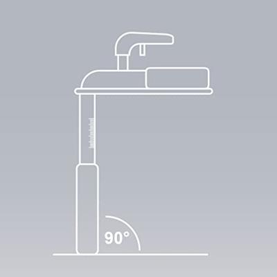 ProPlus disselweger max. 100 kg aluminium zilver