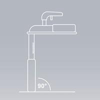 ProPlus disselweger max. 100 kg aluminium zilver - thumbnail