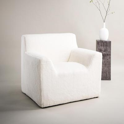 Nohr Fauteuil 'Fraser' Fluffy, kleur Wit Nohr Fauteuil 'Fraser' Fluffy, kleur Wit