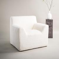 Nohr Fauteuil 'Fraser' Fluffy, kleur Wit - thumbnail
