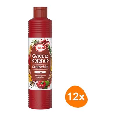 Hela - Schaslick Kruiden Ketchup - 12x 800ml