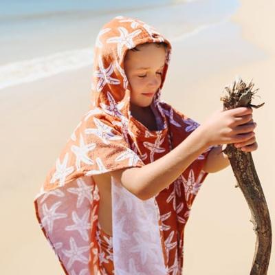 Swim Essentials Strandponcho Zeesterren 65 x 65 cm - thumbnail