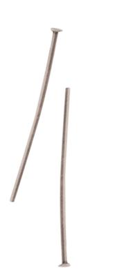 Darice • nietstift 25mm antiek zilver 32st.