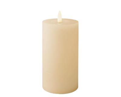 Lumineo ledkaars d7h15cm creme