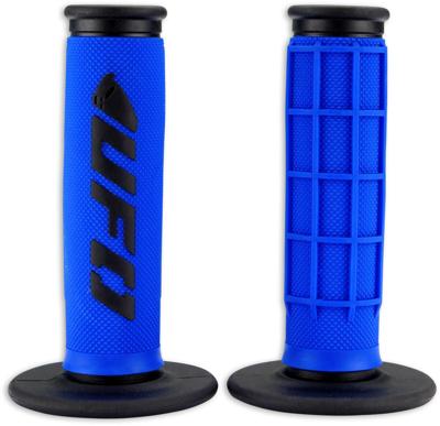 UFO PLAST griffgummi "challenger" rubber grip pair ufo black/blue UFO PLAST griffgummi "challenger" rubber grip pair ufo black/blue