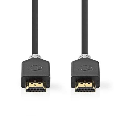 HDMI Kabel | HDMI Connector | HDMI Connector | 8K@60Hz | eARC | Verguld | 3.00 m | PVC | Antraciet