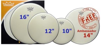 Remo PP-1010-BE Emperor ProPack vellenset - thumbnail