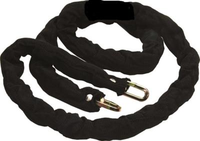 Python Ketting Voor Hangslot 10 X 500 Mm Staal 5 Meter Zwart