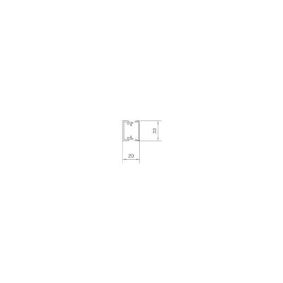 Hager LF2003509016 Kabelgoot (l x b x h) 2000 x 33 x 20 mm Wit 2 m Hager LF2003509016 Kabelgoot (l x b x h) 2000 x 33 x 20 mm Wit 2 m