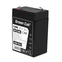 Green Cell Green Cell AGM11 batteria UPS Acido piombo [VRLA] 6 V 5 Ah (Green Cell AGM VRLA Loodaccu 6 V 5 Ah Loodgel (b x h x d) 70 x 107 x 47 mm Kabelschoen - thumbnail