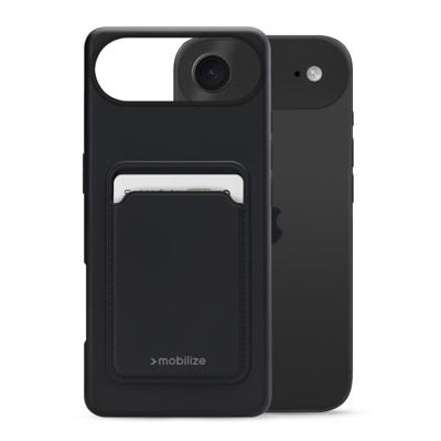 Mobilize Rubber Gelly Card Case Apple iPhone Air Matt Black