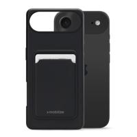 Mobilize Rubber Gelly Card Case Apple iPhone Air Matt Black - thumbnail