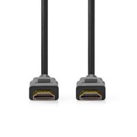 HDMI Kabel | HDMI Connector | HDMI Connector | 8K@60Hz | eARC | Verguld | 3.00 m | PVC | Zwart | Polybag - thumbnail