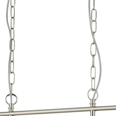 Searchlight HanglampPyramid 3-lichts mat zilver - 1277-3SS