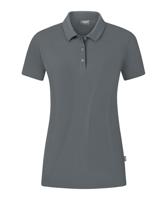 JAKO C6321D Polo Organic Stretch Dames - Steengrijs - 40 - thumbnail