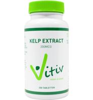 Vitiv Kelp extract 200mcg 200 Tabletten - thumbnail