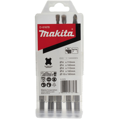 Makita Accessoires Betonborenset 5-delig - D-61678 D-61678