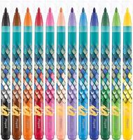 Viltstift maped dragon set 12 kleuren - thumbnail