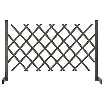 VidaXL Tuinlatwerk 120x90 cm massief vurenhout grijs VidaXL Tuinlatwerk 120x90 cm massief vurenhout grijs