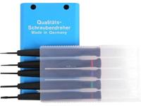 BERNSTEIN Tools for Electronics 4-380 Horlogemaker-schroevendraaier set 5-delig Kopbreedte: 1 mm, 1.5 mm, 2 mm, 2.5 mm, 3 mm - thumbnail