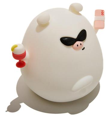 Bureaulamp Muitomas SILLAMPPIGC Wit Rubber