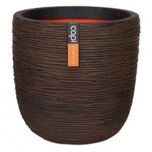 Capi Nature Rib NL bol 35x34cm bloempot bruin