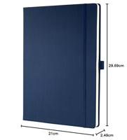 Sigel SI-CO647 Notitieboek Conceptum Pure Donkerblauw A4 194blz Gelijnd - thumbnail