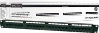 Digitus DN-91524U 24 poorten Netwerkpatchpaneel 483 mm (19) CAT 5e 1 HE Zwart Niet ingericht - thumbnail