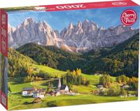 Val di Funes Puzzel 2000 Stukjes - thumbnail