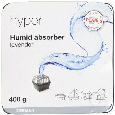 Vochtvanger met navulling - Grijs