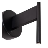 Lucide MAGIC - Wandlamp - 1xE27 - Met USB oplaadpunt - Zwart - thumbnail