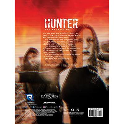 Hunter: The Reckoning 5th Edition RPG book Game Core Rulebook *Englische Version*