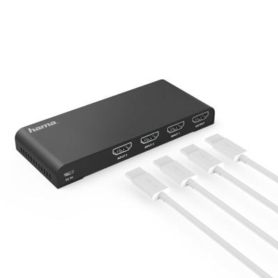 Hama HDMI-SPLITTER 3X1 4K Switch Zwart